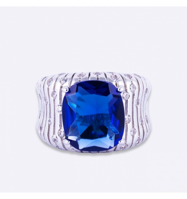 Bijoux Castelli - Anello Pietra Blu