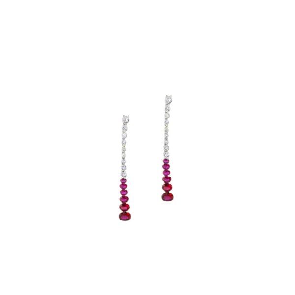 Bijoux Castelli - Orecchini Zirconi Bianchi e Colorati
