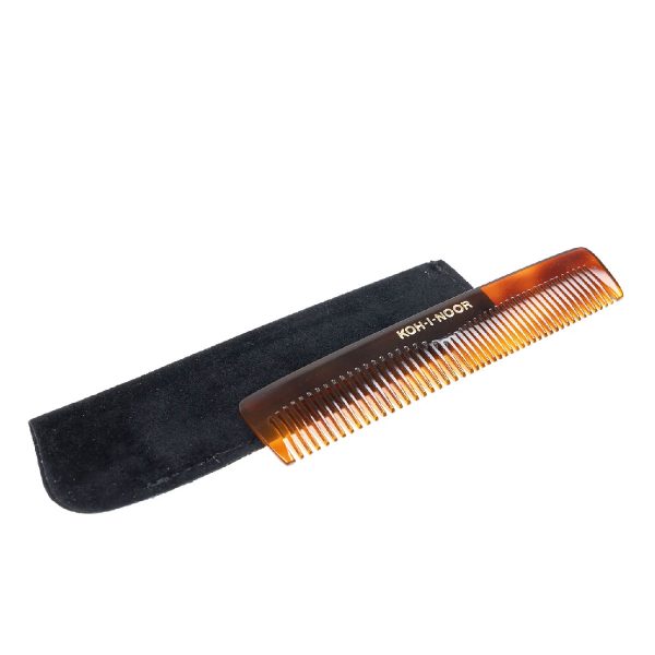 Koh I Noor - Pettinino Segato Barba e Baffi Tartaruga con Bustina