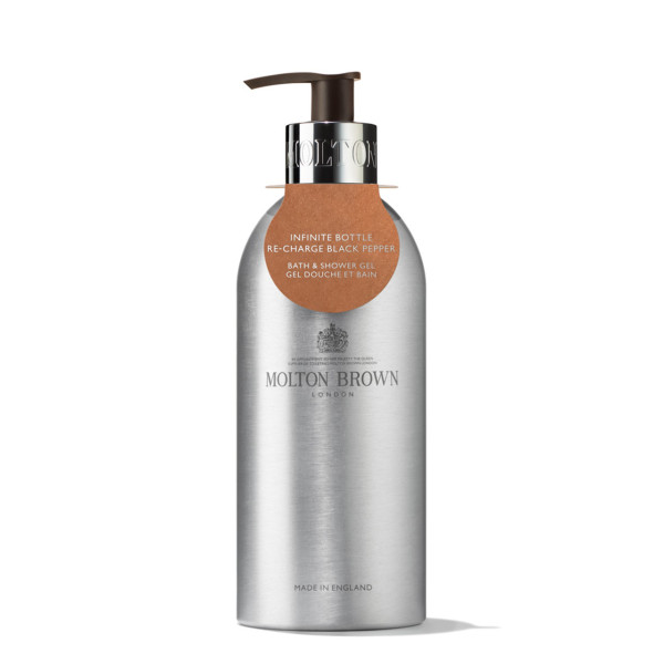 Molton Brown - Re-Charge Molton Brown - Re-Charge Black Pepper Infinite Bottle Shower Gel 400 ml Pepper Infinite Bottle Shower Gel 400ml