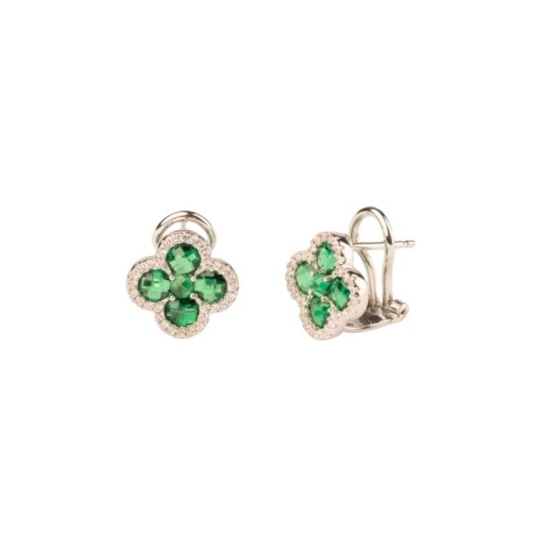 Bijoux Castelli - Orecchini Fiore Lobo Argento