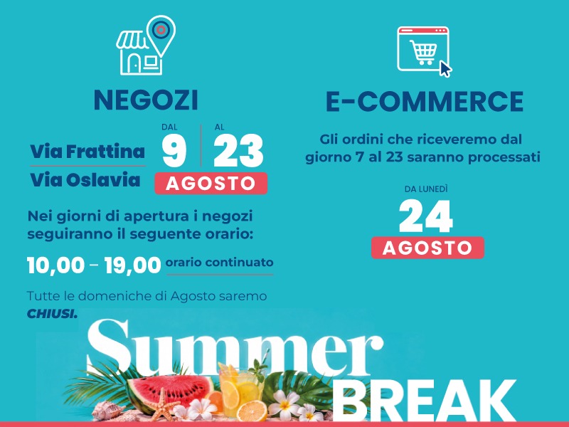 Ferie Agosto 2026 Castelli