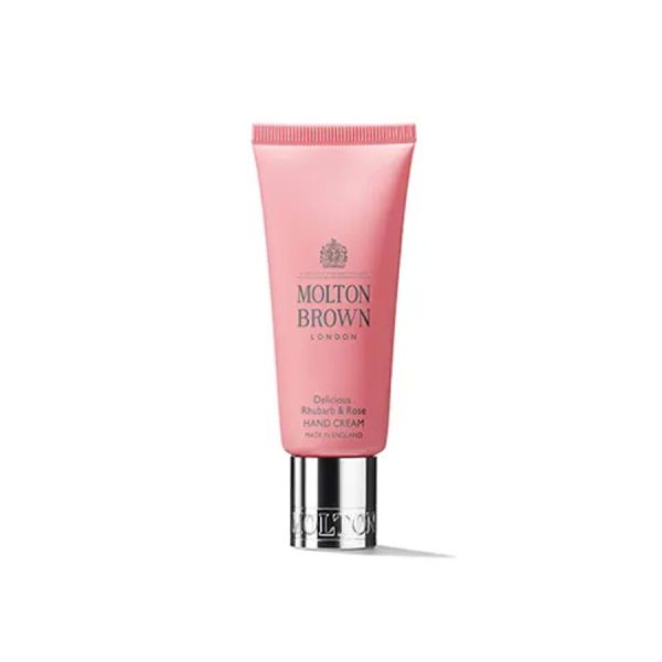 delicious rhubarb rose hand cream