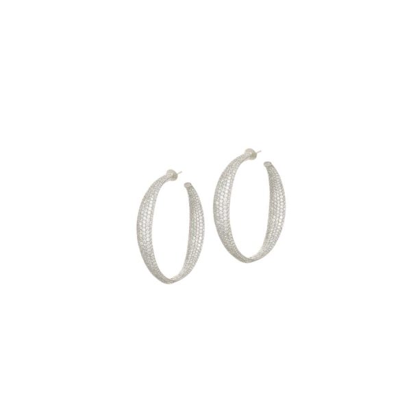 Bijoux Castelli - Orecchini Cerchio Big Pavé
