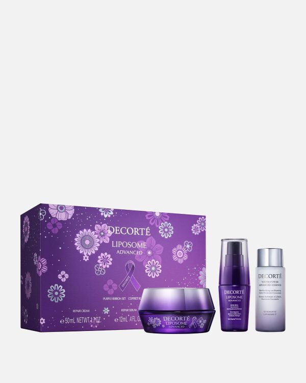 DECORTÉ - LIPOSOME ADVANCED CREAM PURPLE RIBBON SET