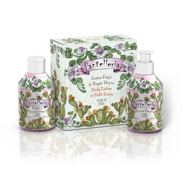 BAGNOSCHIUMA 250ML + CREMA CORPO 250ML PANTELLERIA