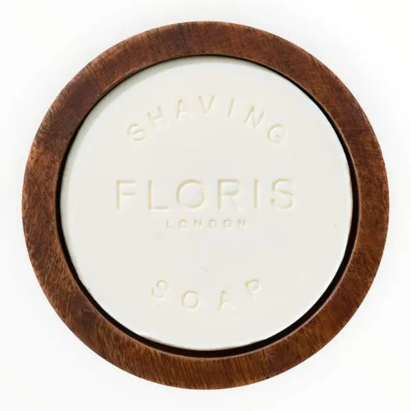 Floris London - Santal Shaving Soap & Wooden Bowl