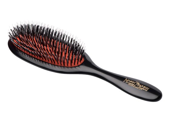 Mason Pearson - Handy Bristle/Nylon Hairbrush Dark Ruby/Black
