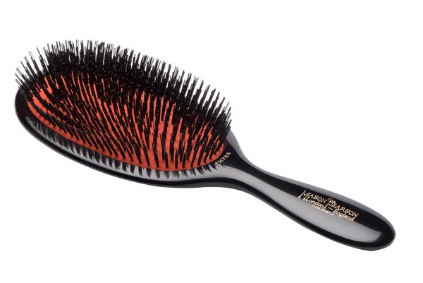 Mason Pearson - Large Extra Bristle Hairbrush Dark Ruby/Black